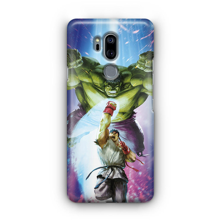 Hulk Vs Ryu LG G7 Case