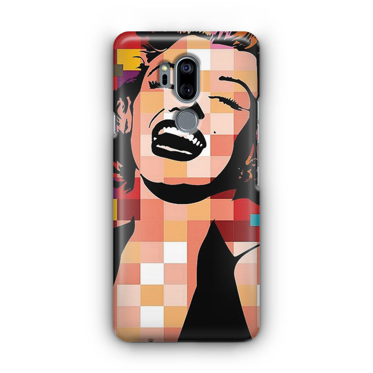 Marilyn Monroe Pixel Art LG G7 Case