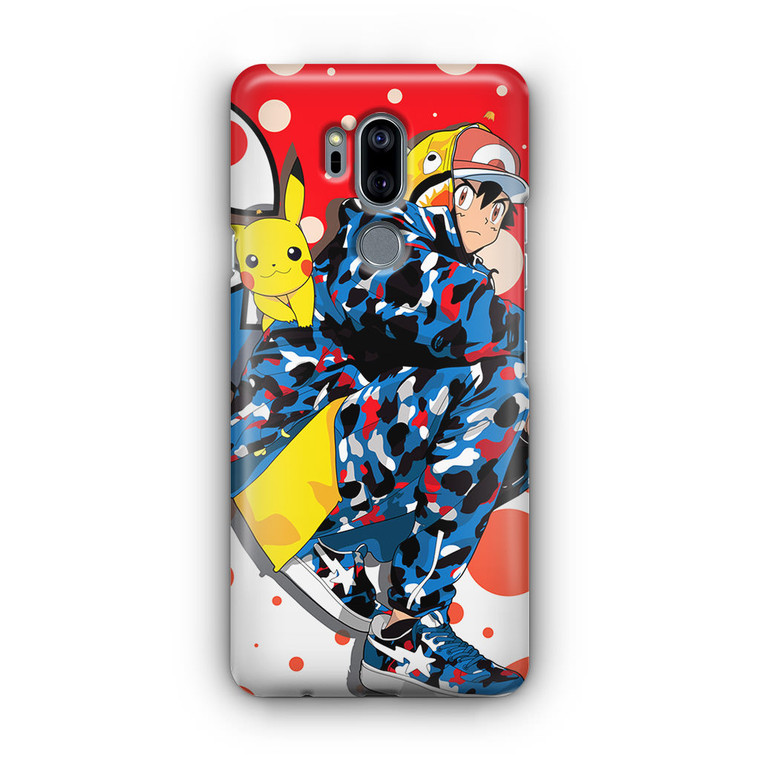 Bape Supreme Pikachu LG G7 Case