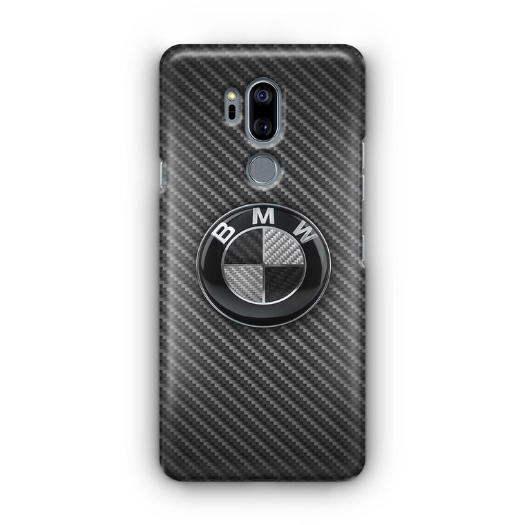 BMW Black Carbon LG G7 Case