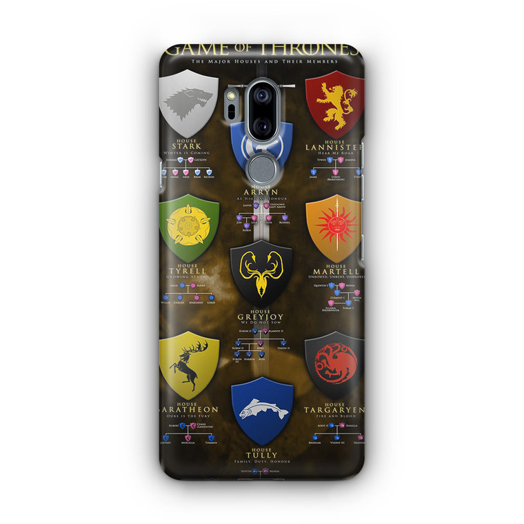 Game Of Thrones House LG G7 Case