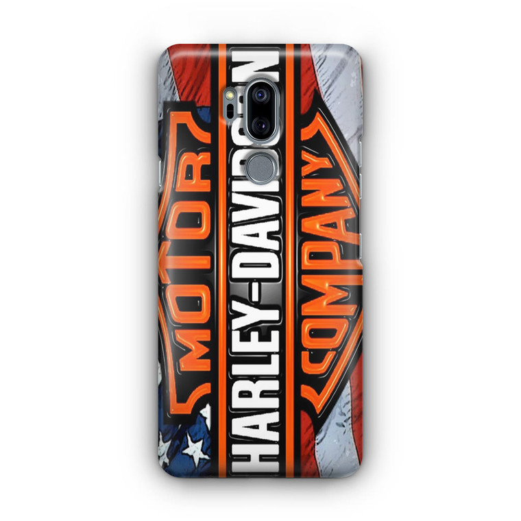 Harley Davidson Flag LG G7 Case