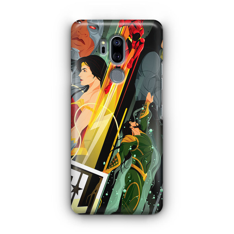 Justice League Poster LG G7 Case