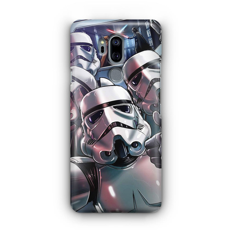 Star Wars Stormtrooper Selfie LG G7 Case