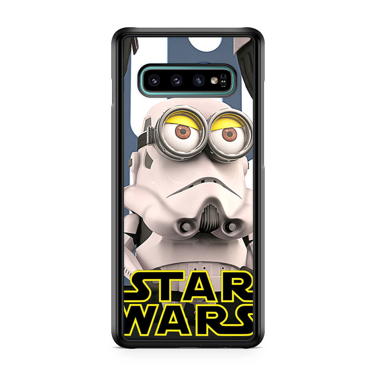 Minion Star Wars Stormtrooper Samsung Galaxy S10 Case
