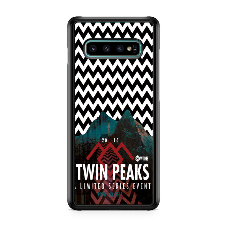 Welcome To Twin Peaks Tribal Pattern Samsung Galaxy S10 Case