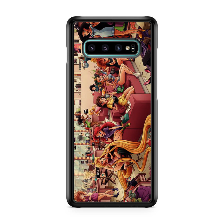 Art Disney Princess Samsung Galaxy S10 Case