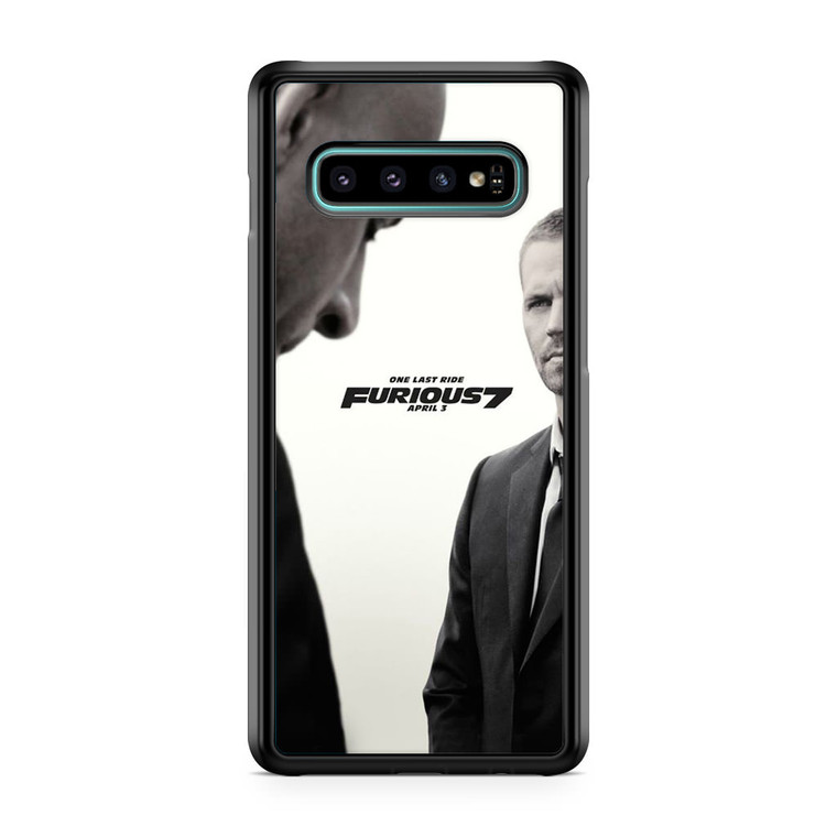 Fast Furious 7 Samsung Galaxy S10 Case