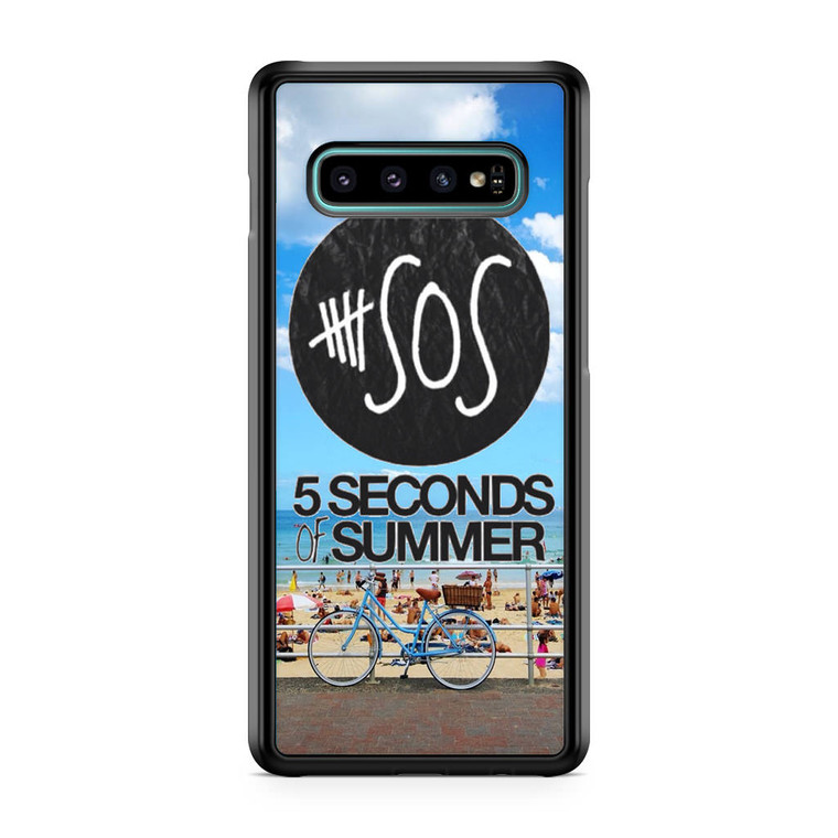 5SOS Logo Sidney Beach Samsung Galaxy S10 Case