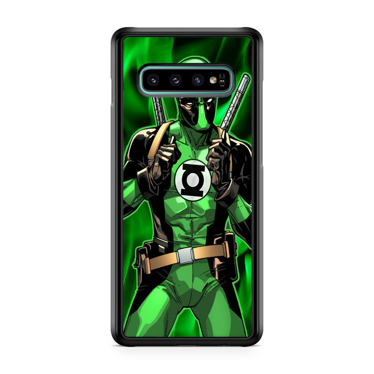 Deadpool Green Latern Custom Samsung Galaxy S10 Case