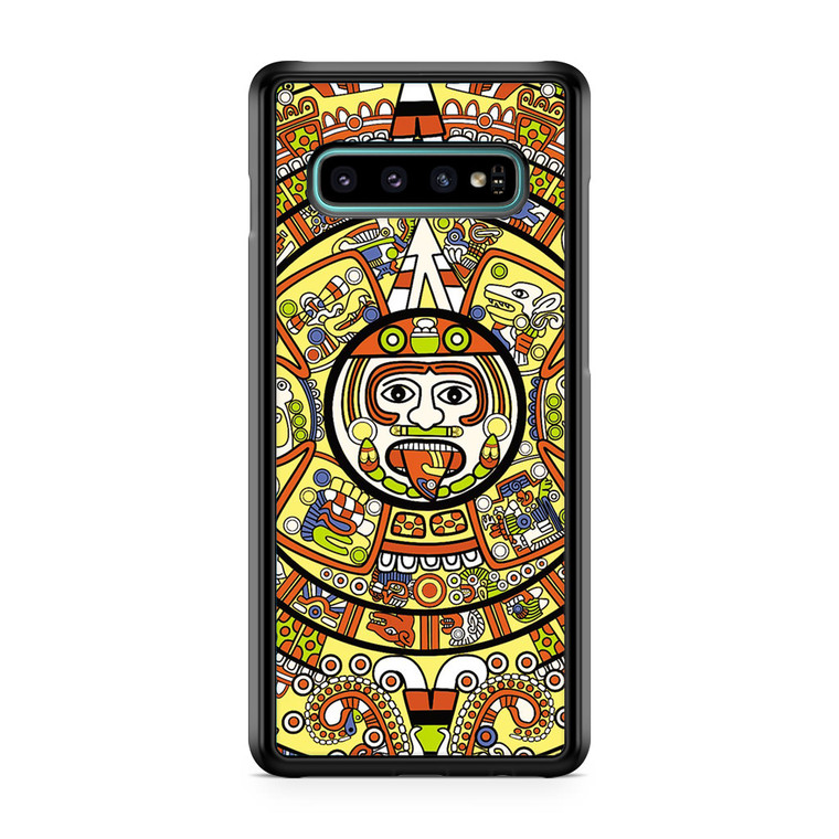 Mayan Calendar Samsung Galaxy S10 Case