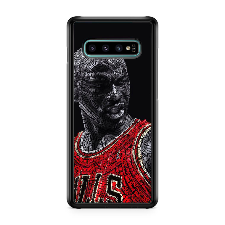Michael Jordan The Legend Samsung Galaxy S10 Case