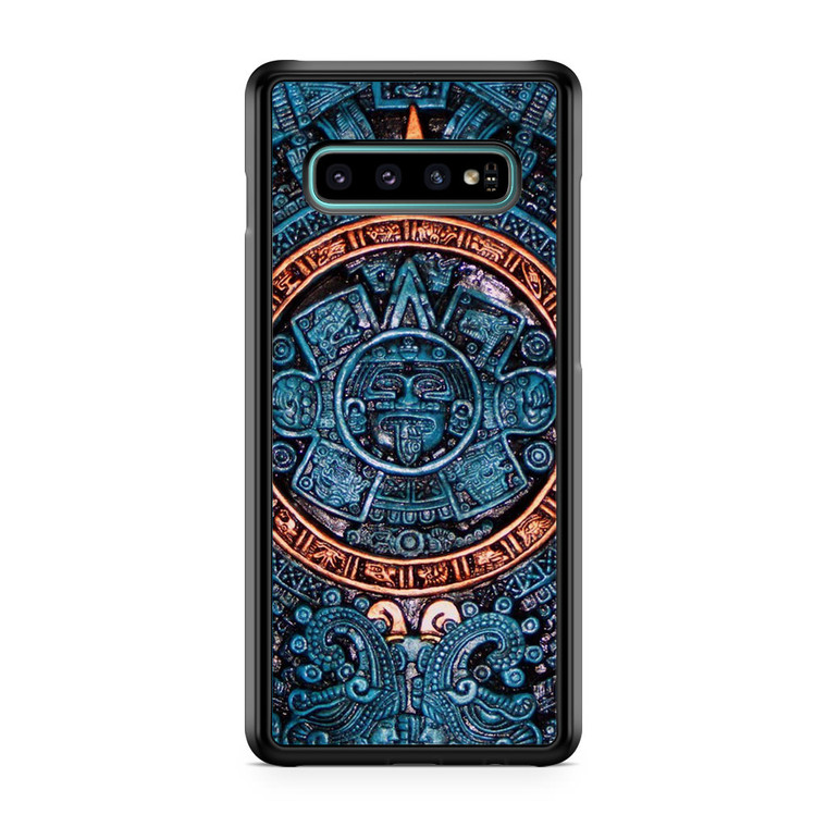 Aztec Calendar Samsung Galaxy S10 Case