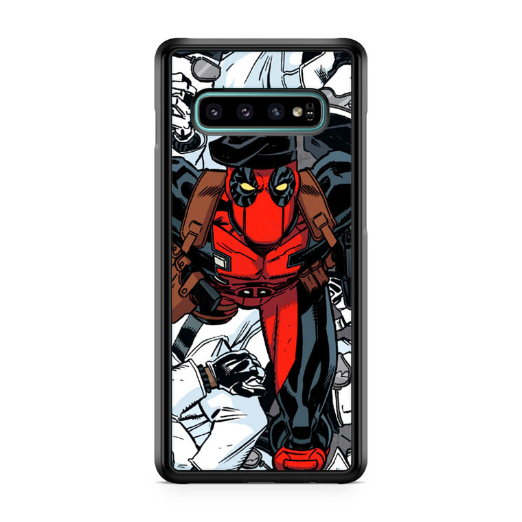 Deadpool Comics Art Samsung Galaxy S10 Case