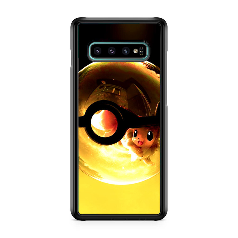Pokemon Ball Pikachu Samsung Galaxy S10 Case