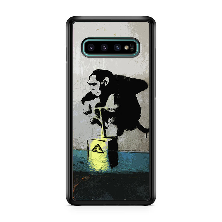 Banksy Monkey Samsung Galaxy S10 Case