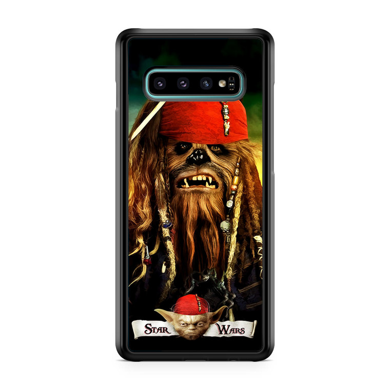 Captain Chewbacca Pirate Samsung Galaxy S10 Case