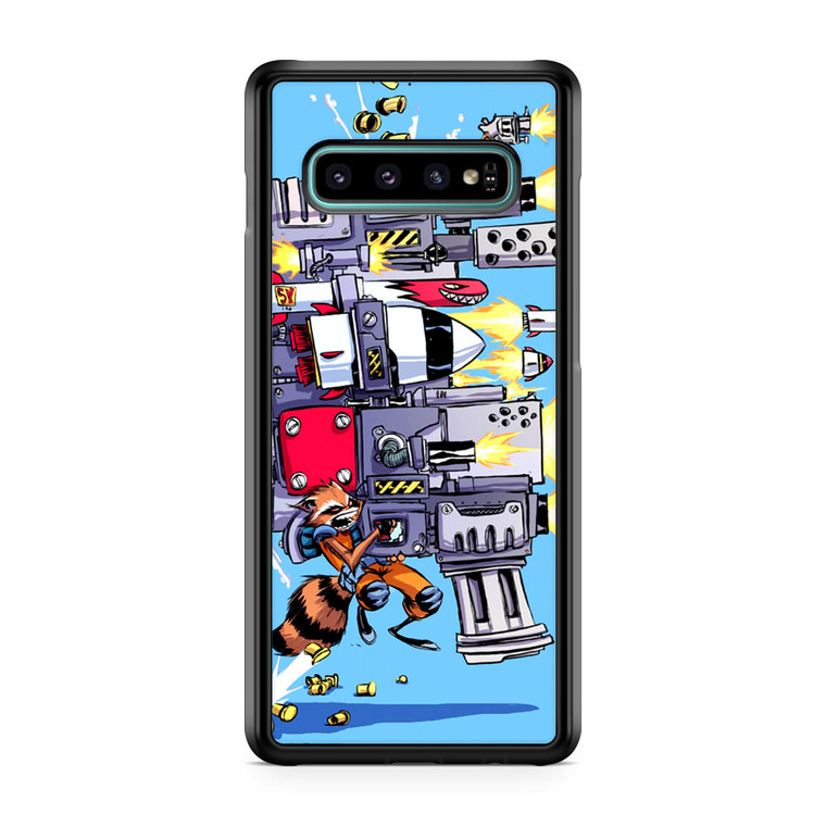 Comics Rocket Racoon Samsung Galaxy S10 Case