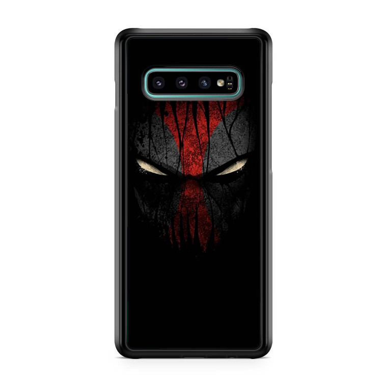 Deadpool Comic Dark Samsung Galaxy S10 Case