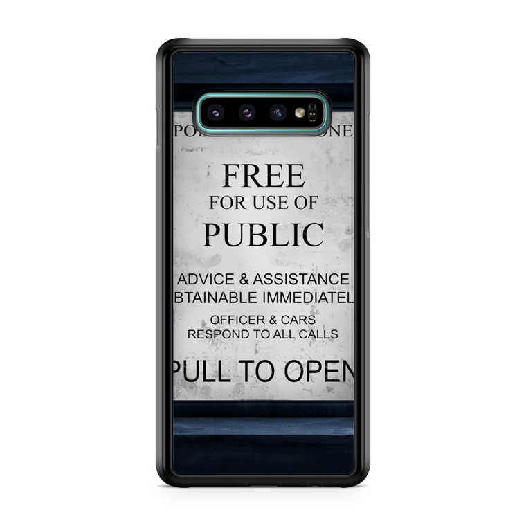 Doctor Who Samsung Galaxy S10 Case