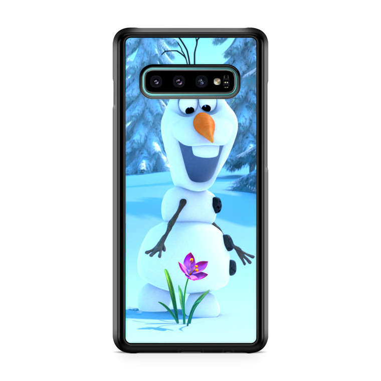 Frozen Ollaf Samsung Galaxy S10 Case