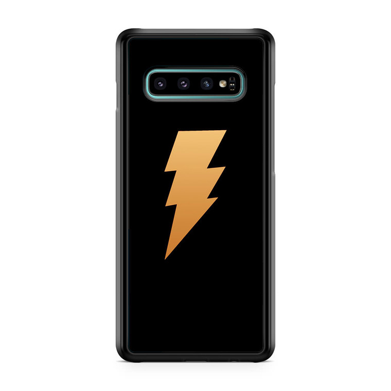 Thunder Bolt Dark Logo Samsung Galaxy S10 Case