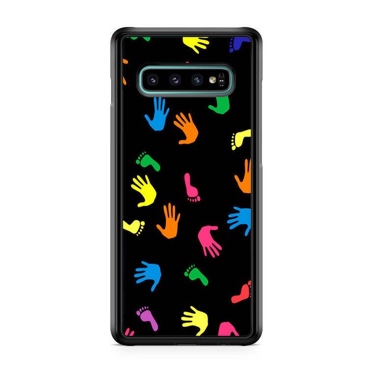 Traces Multicolored Samsung Galaxy S10 Case