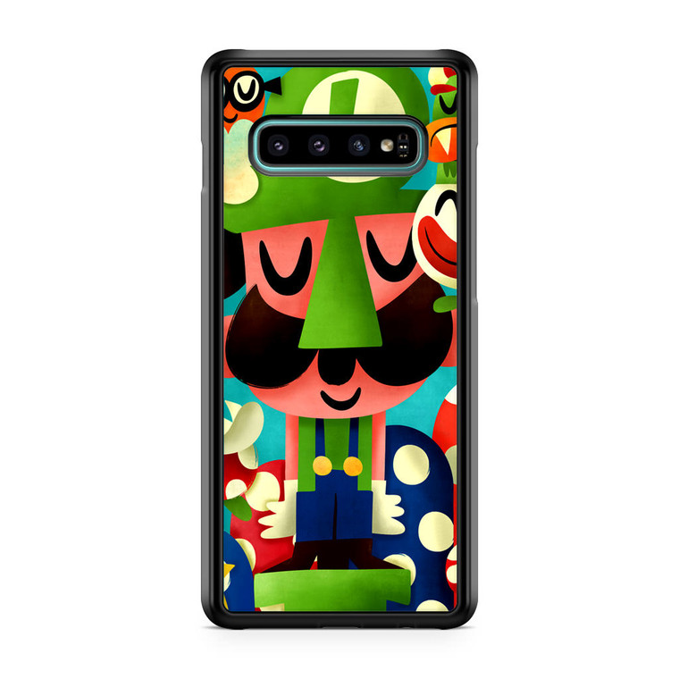 Super Mario Bros Luigi Samsung Galaxy S10 Case