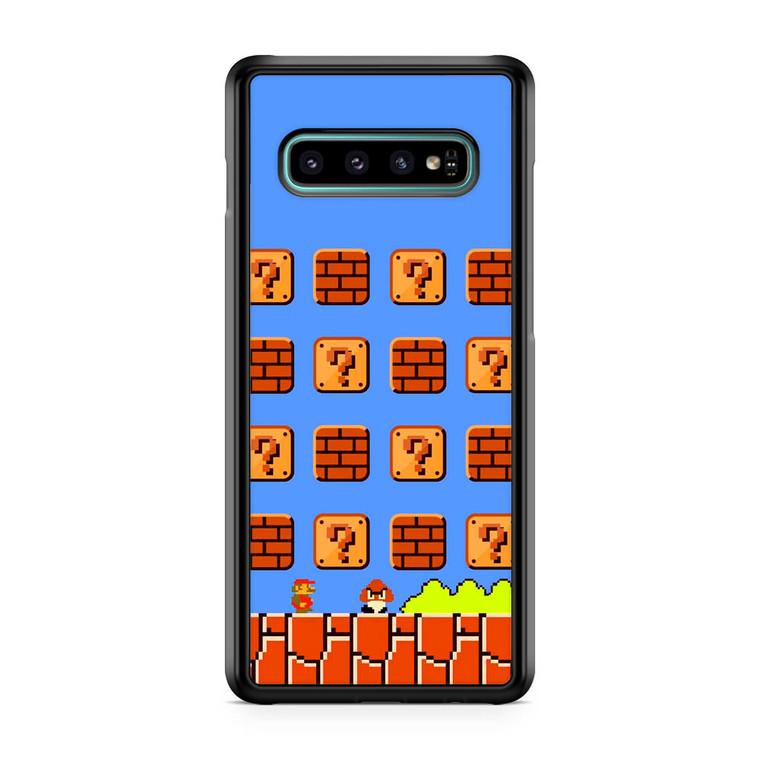 Super Mario Bross Samsung Galaxy S10 Case