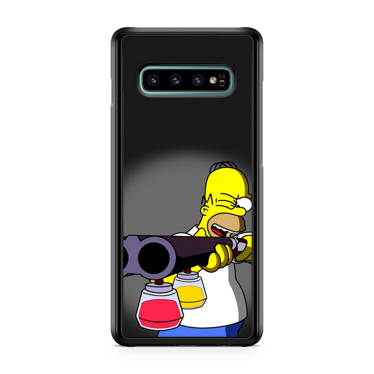 The Simpsons Homer Samsung Galaxy S10 Case