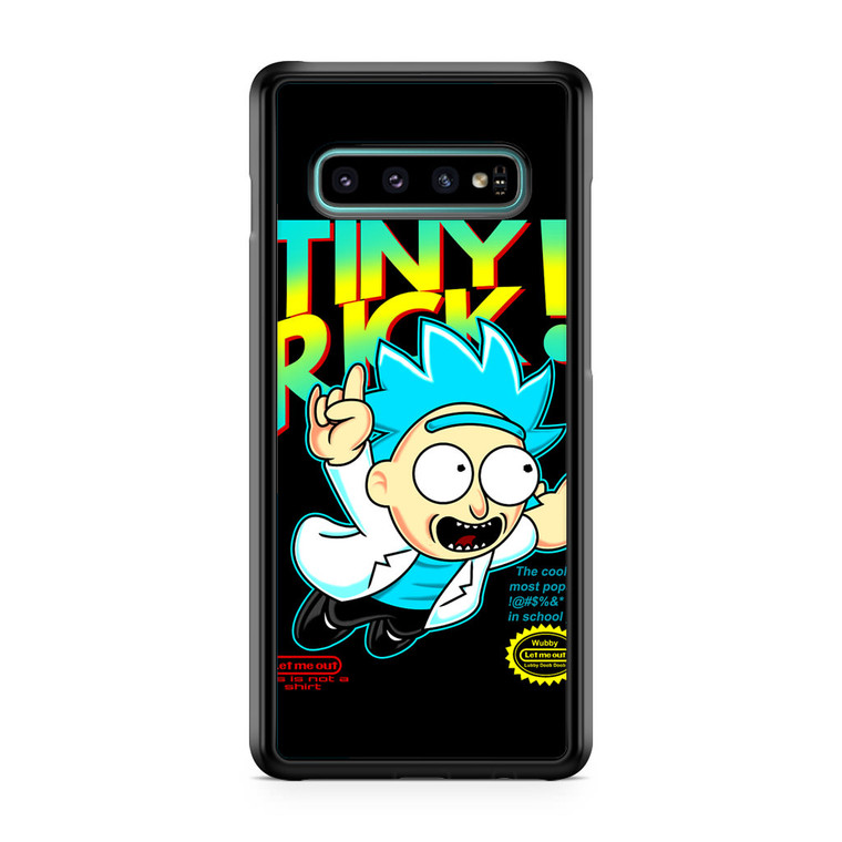 Tiny Rick Let me out Samsung Galaxy S10 Case