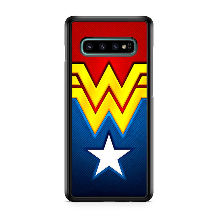 Wonder Woman Logo Samsung Galaxy S10 Case