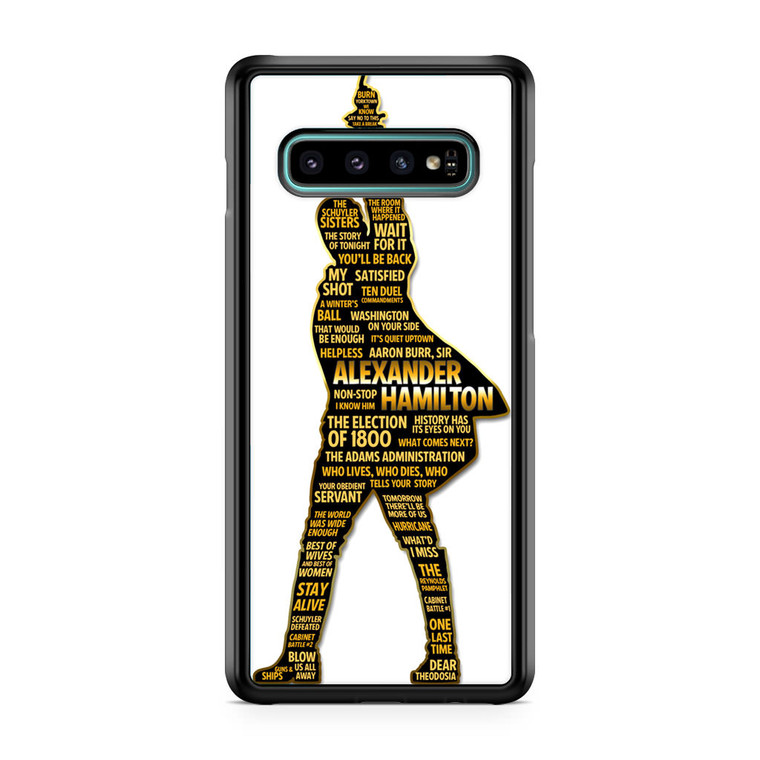 Alexander Hamilton Samsung Galaxy S10 Case