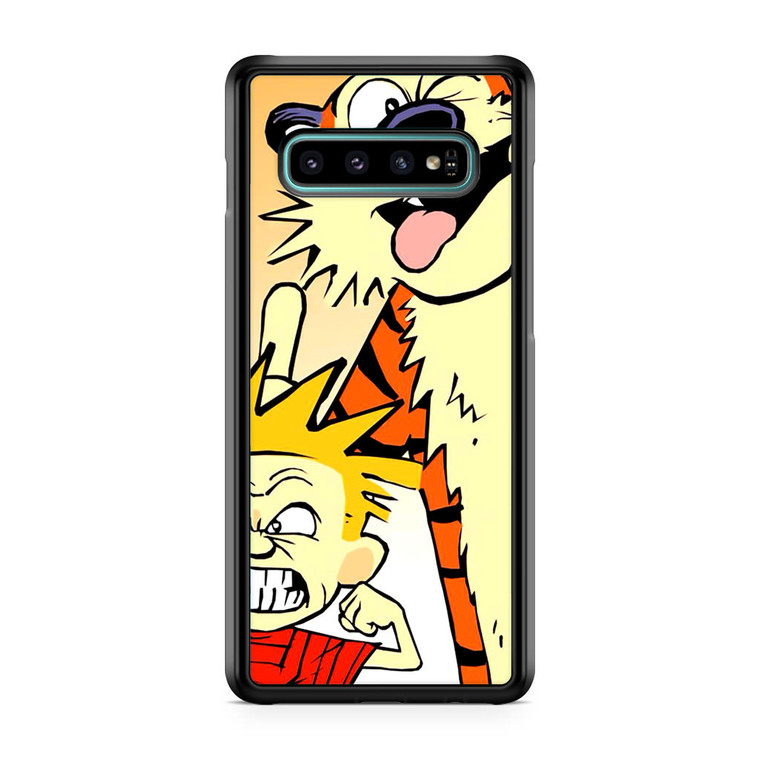 Calvin and Hobbes Comic Samsung Galaxy S10 Case