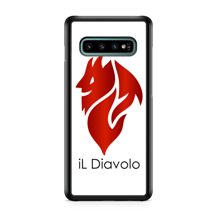 AC Milan IL Diavolo Samsung Galaxy S10 Case