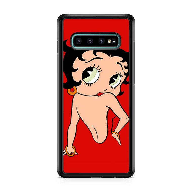 Beauty Betty Boop Samsung Galaxy S10 Case