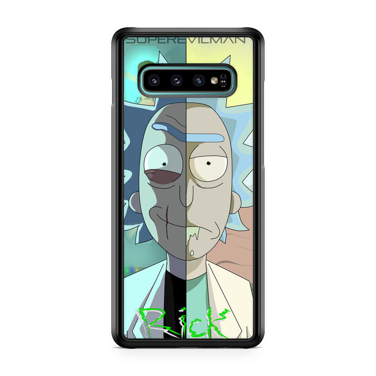 Evil Rick And Rick Samsung Galaxy S10 Case