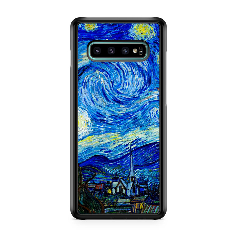 Hogwarts Starry Night Samsung Galaxy S10 Case