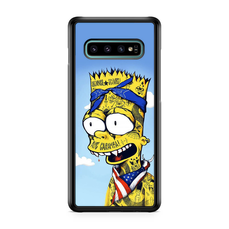 Bootleg Bart Samsung Galaxy S10 Case