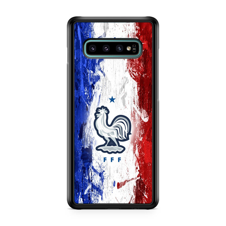 France Squad Logo Fifa Worldcup 2018 Samsung Galaxy S10 Case