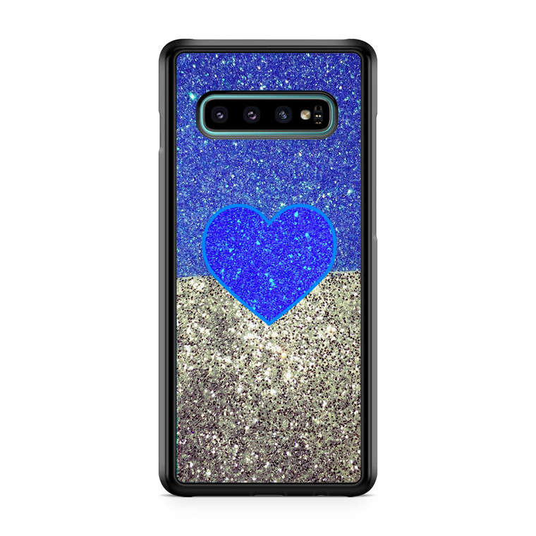 Love Glitter Samsung Galaxy S10 Case