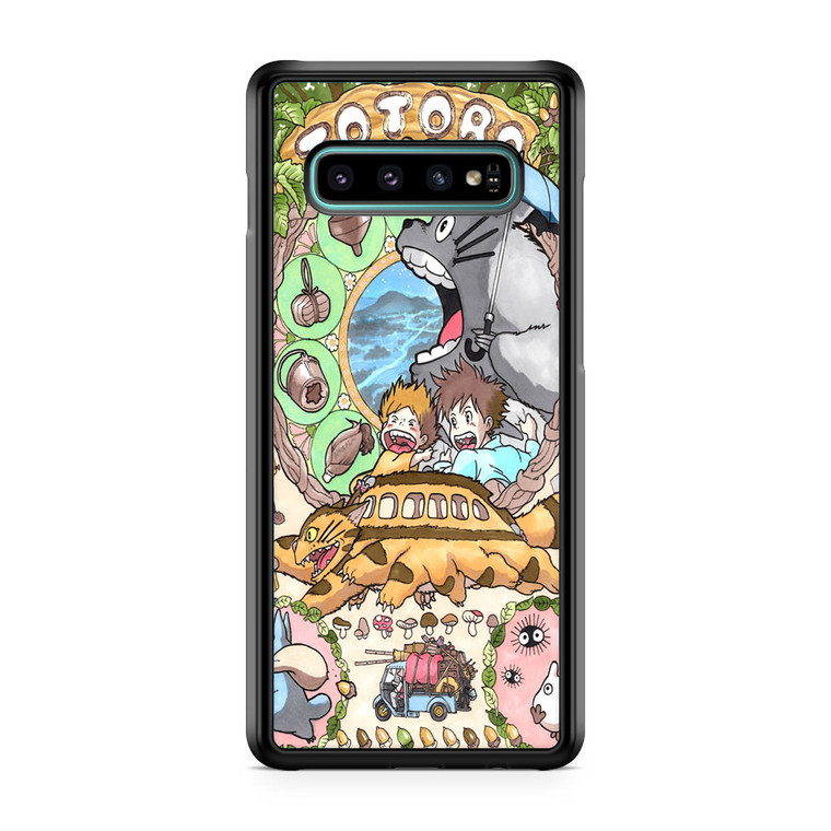 Neighbour Totoro Samsung Galaxy S10 Plus Case