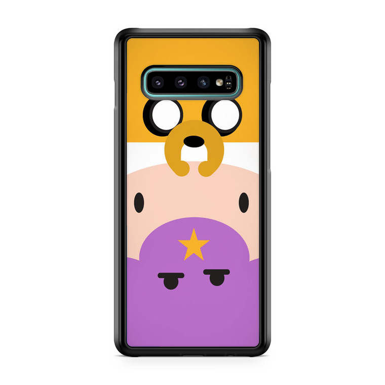Adventure Time Texture Parody Samsung Galaxy S10 Plus Case