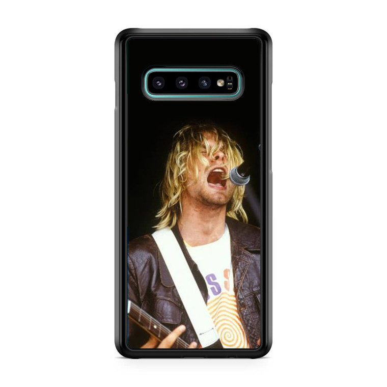Nirvana Kurt Cobain Samsung Galaxy S10 Plus Case