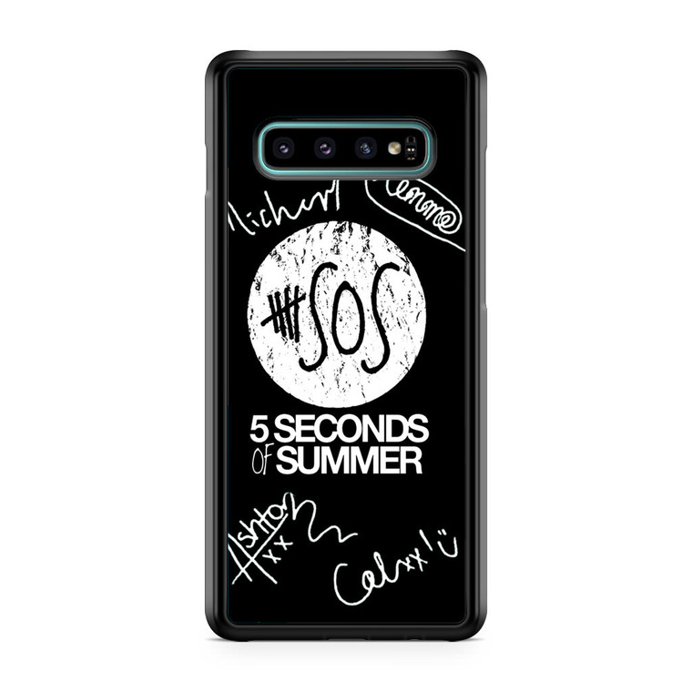 5SOS Signature Samsung Galaxy S10 Plus Case