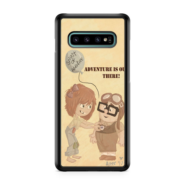 Adventure is Out There with Charlie and Ellie Samsung Galaxy S10 Plus Case