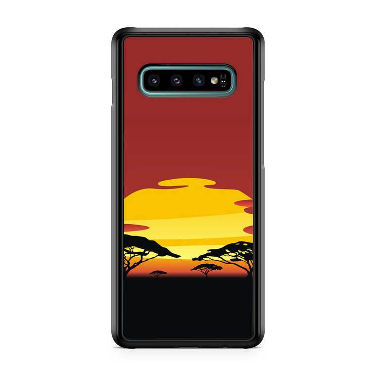 African Sunset Samsung Galaxy S10 Plus Case
