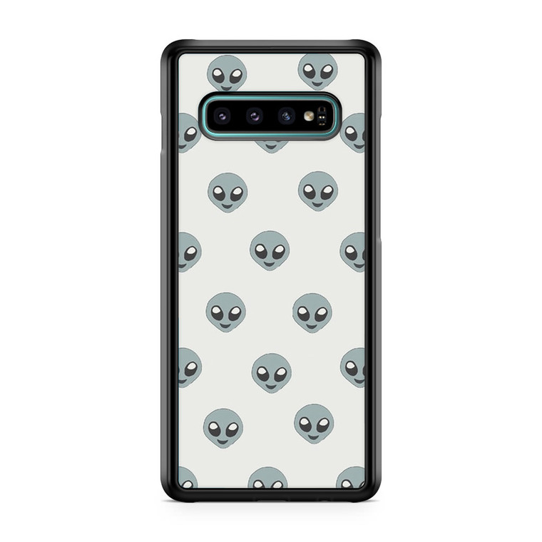 Alien Emoji Samsung Galaxy S10 Plus Case