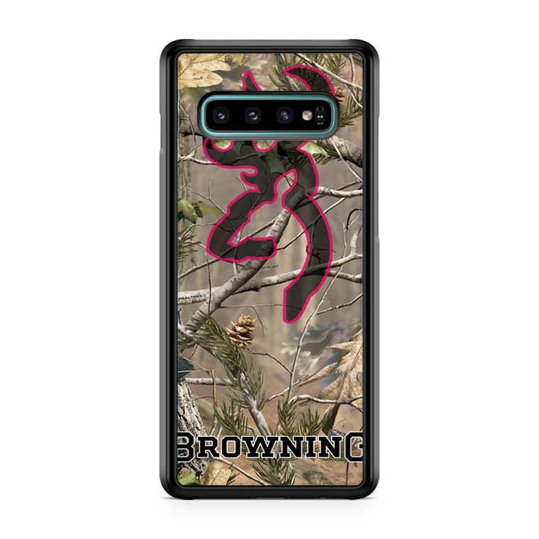 Browning Deer Camo Browning Samsung Galaxy S10 Plus Case