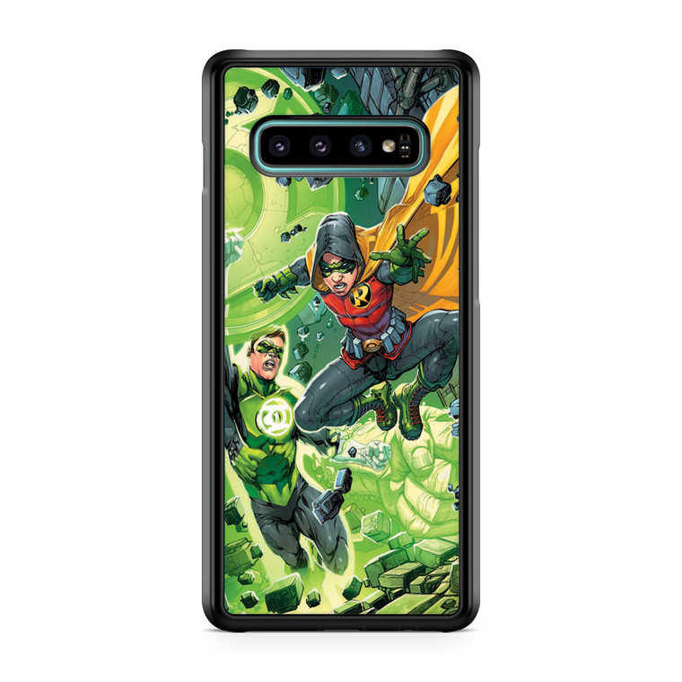 Robin and Green Latern Samsung Galaxy S10 Plus Case